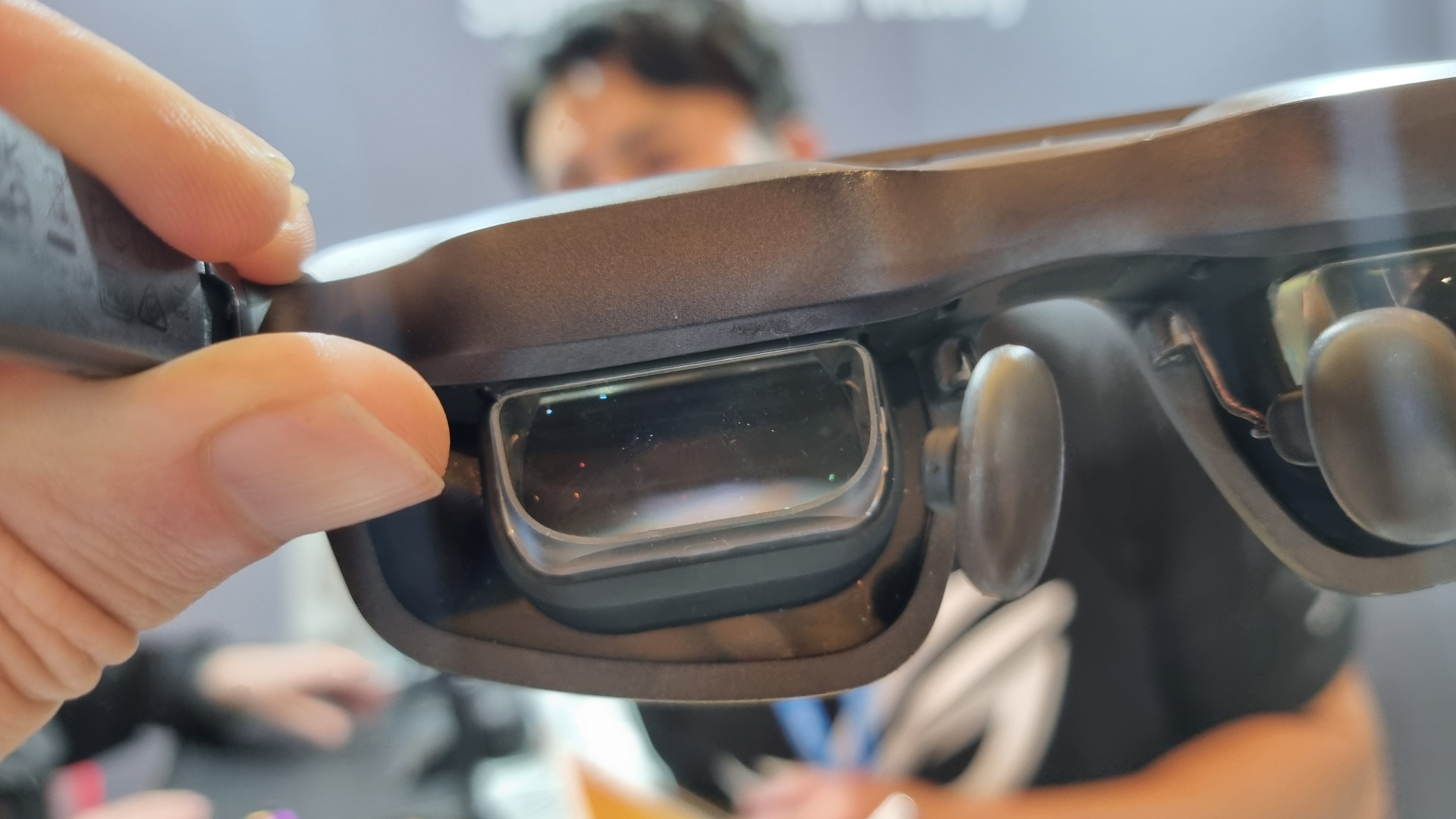 The Asus ROG Xreal R1 AR glasses at CES 2026