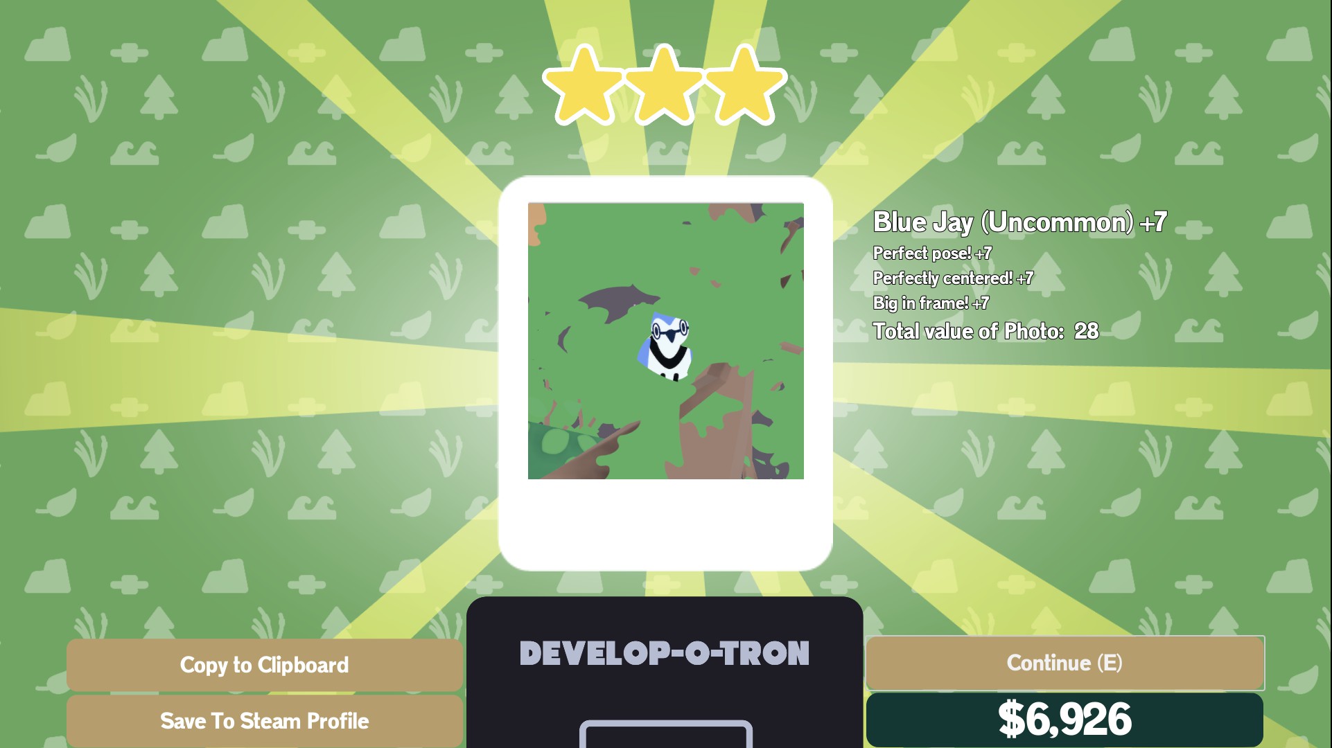 Players in Flock Around with birds