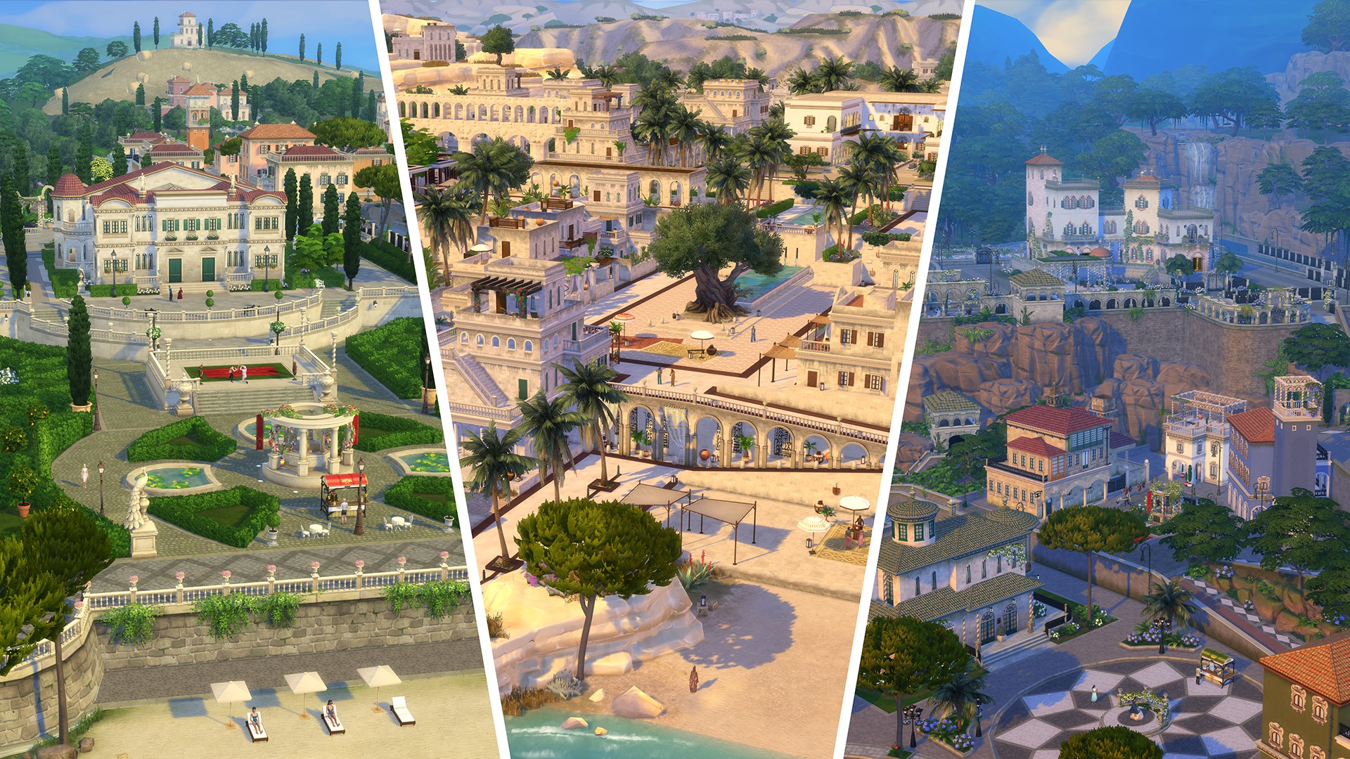 The SIms 4 Royalty and Legacy world