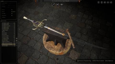 There’s a fantasy swordsmithing sim launching on Steam next week, which is a sentence I’ve been waiting to hear since browsing my dad’s replica sword catalogs in 4th grade
