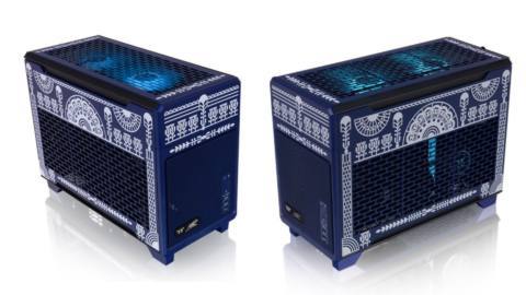 Thermaltake’s collaboration PC case with a French artist is so lovely it makes me want to finally start that mini PC build