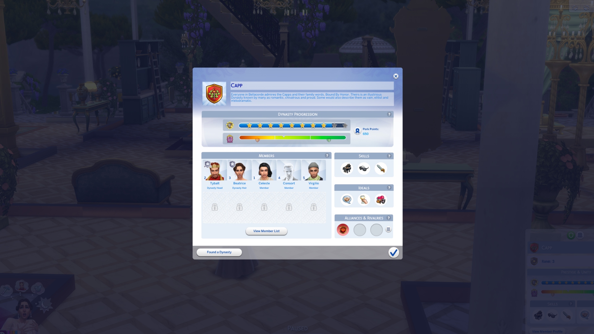 The Sims 4 Royalty & Legacy