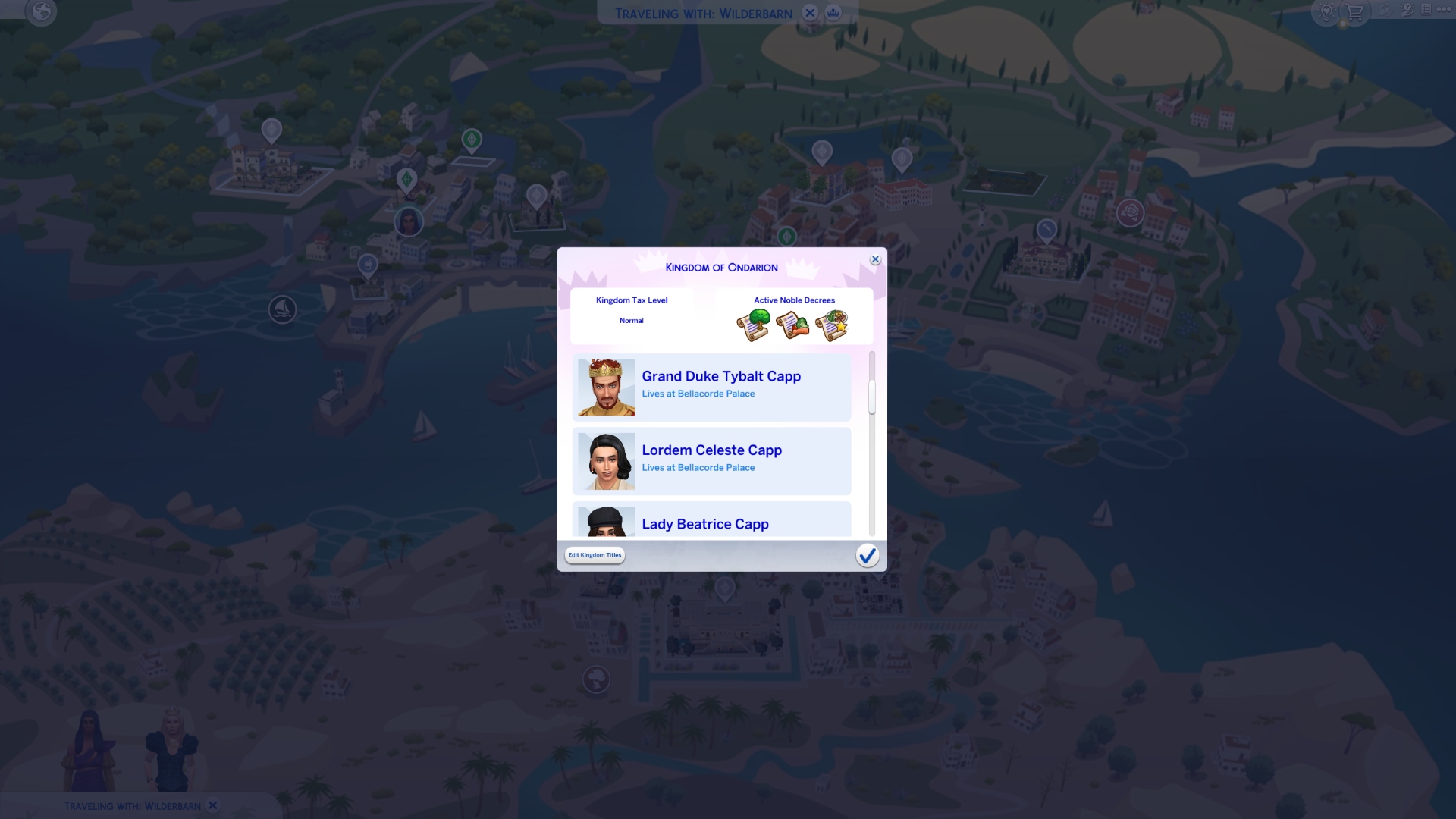 The Sims 4 Royalty & Legacy