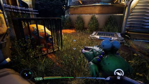 How to find a way into the Human Exhibit in High on Life 2