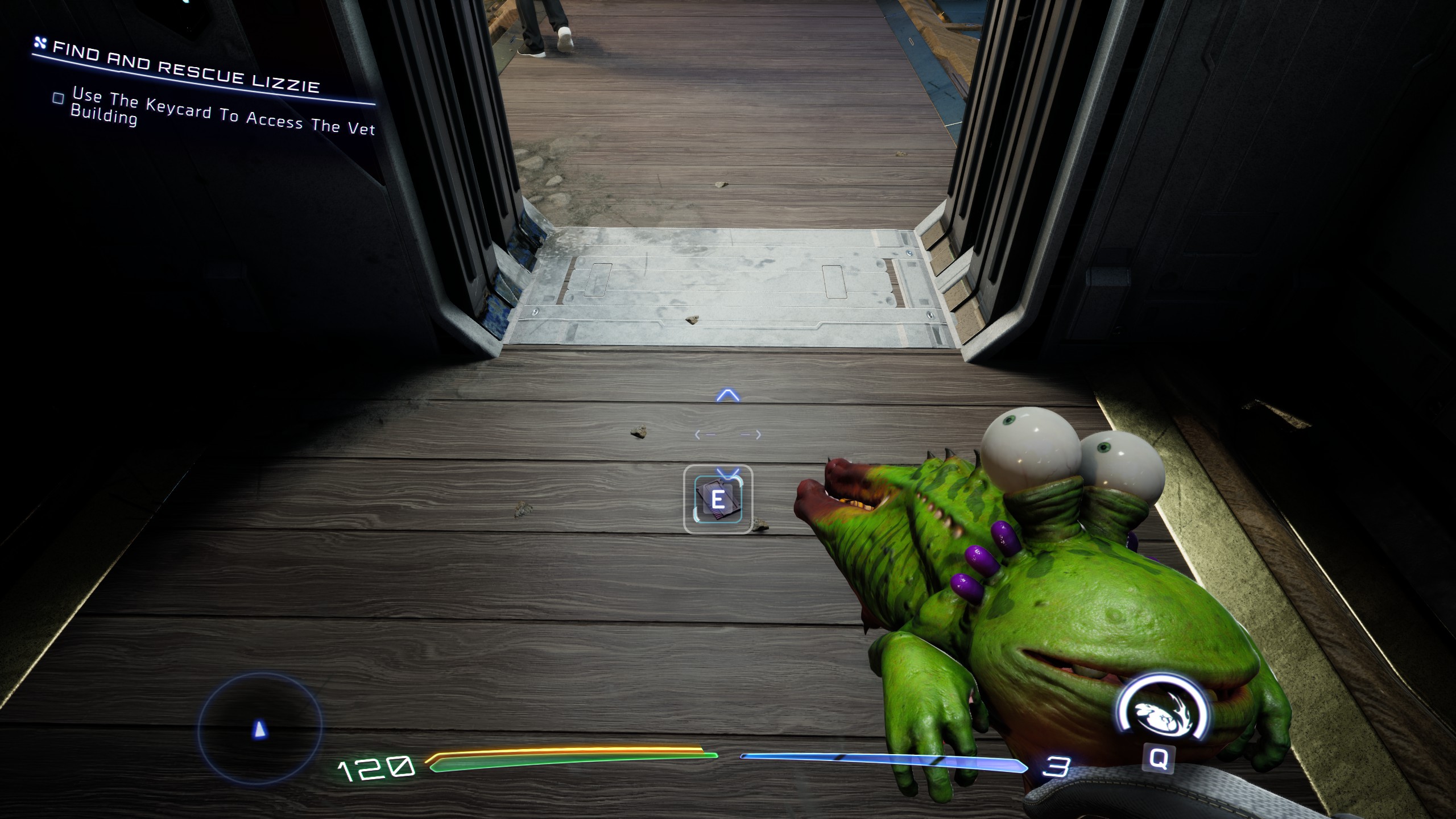 High on Life 2 security guard - Keycard