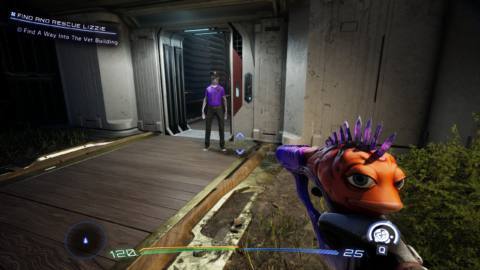 How to get past the security guard in High on Life 2