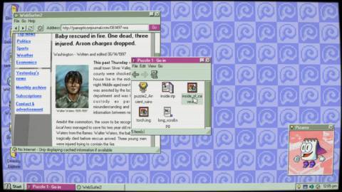 I’ve never felt smarter than playing this nostalgic horror puzzler that has me changing file types on a ’90s computer to solve mysteries