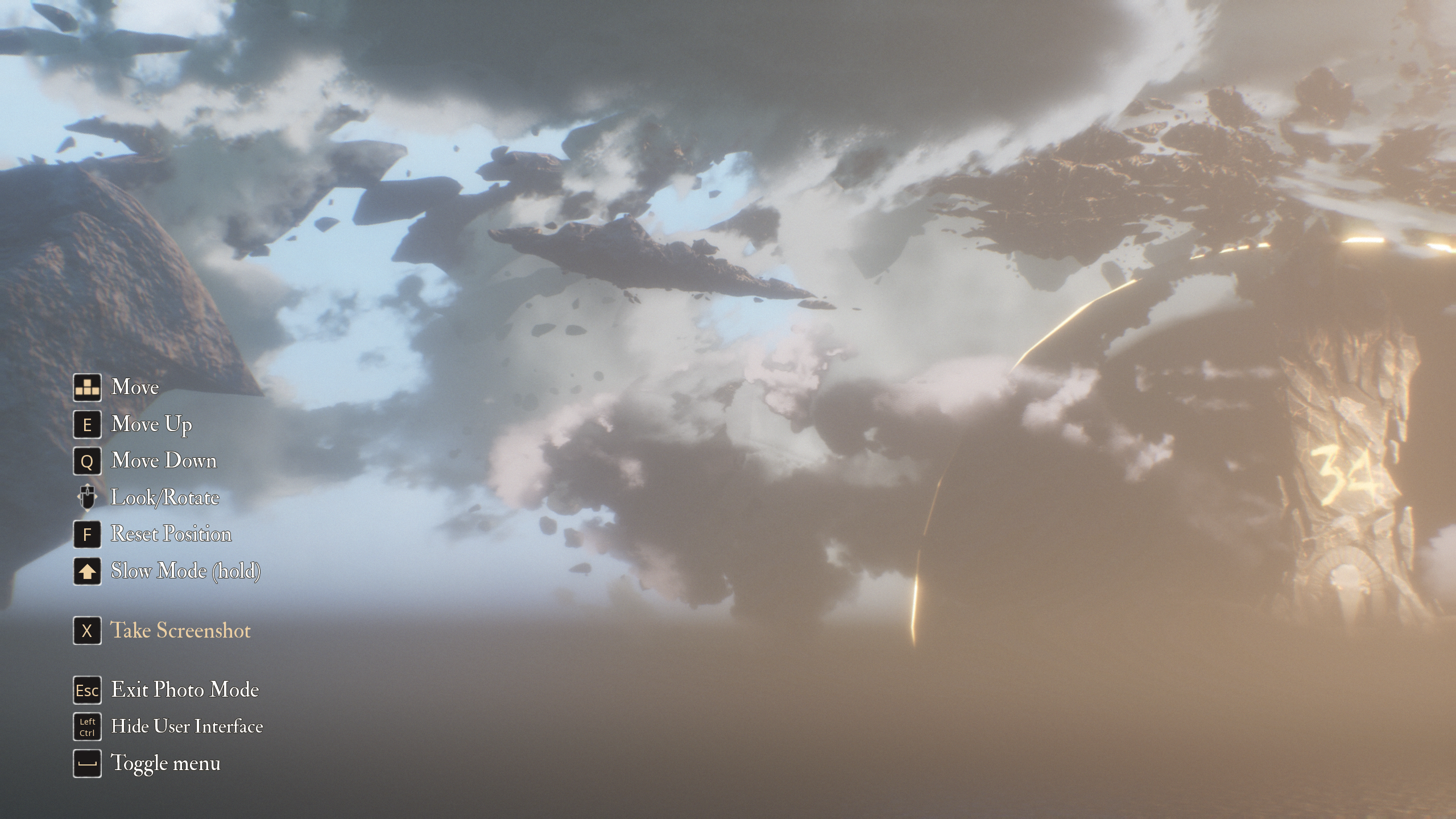 Clair Obscur: Expedition 33 camera mode examples.