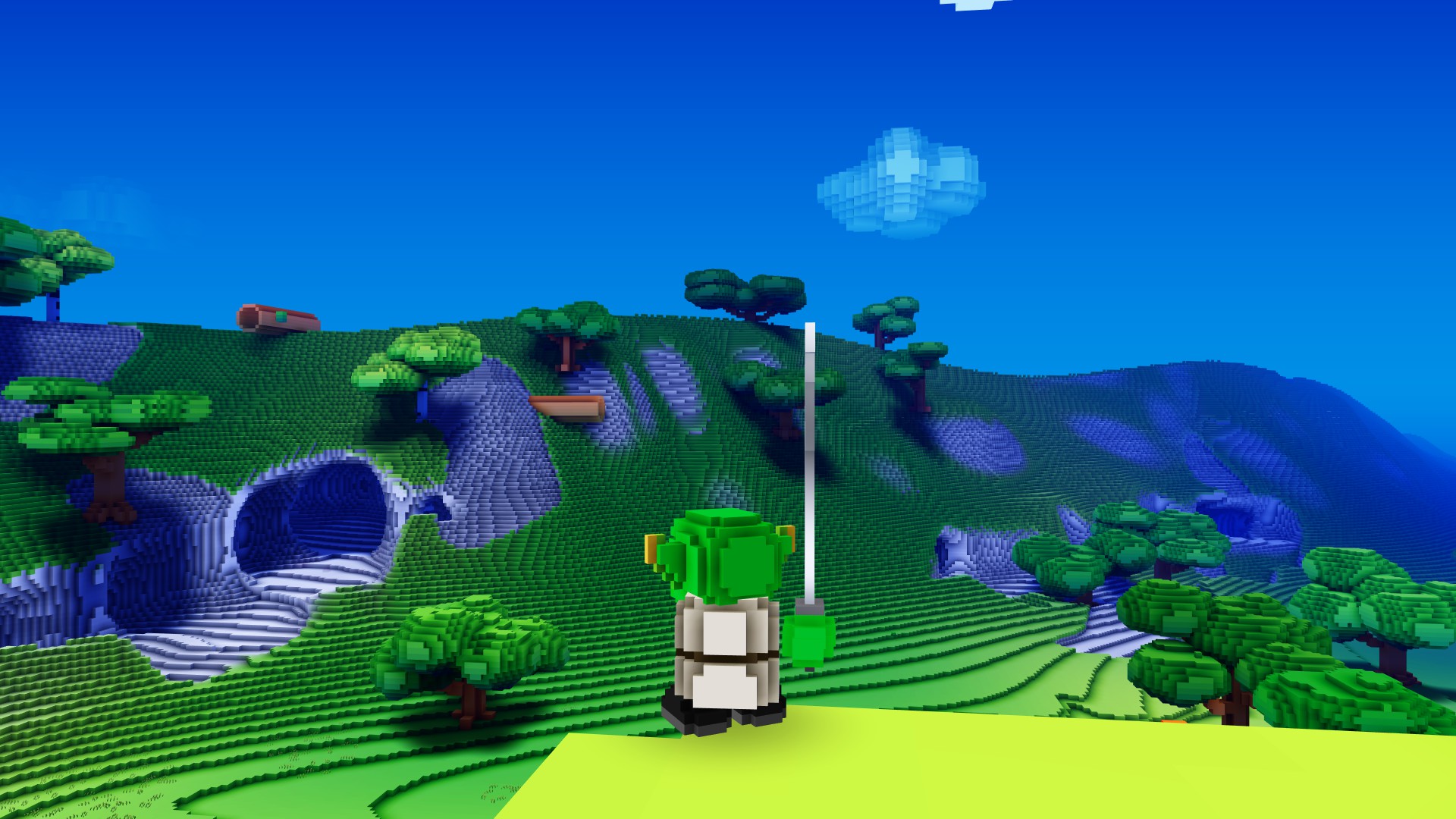 Cube World, a voxel RPG