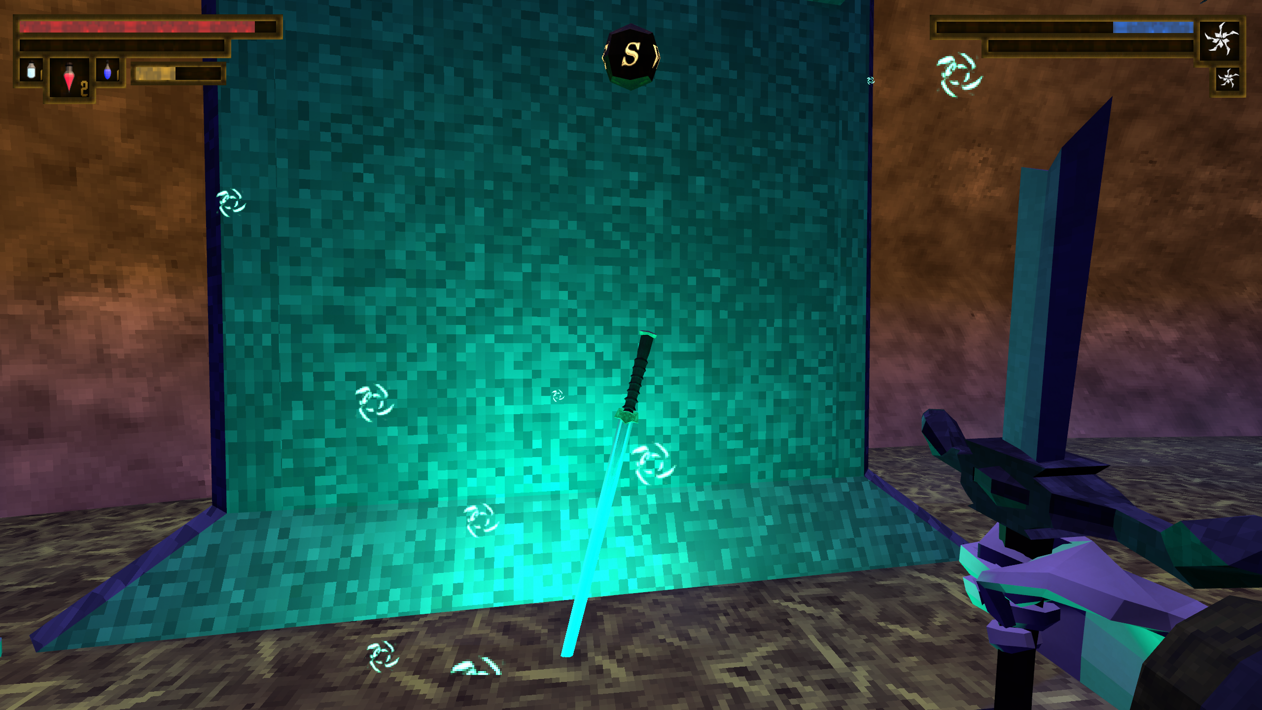 Verho - Curse of Faces, a retro dungeon crawler RPG