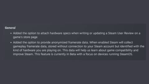 The latest Steam beta lets you give Valve your frame rate data, focusing on SteamOS devices to ‘learn about game compatibility’