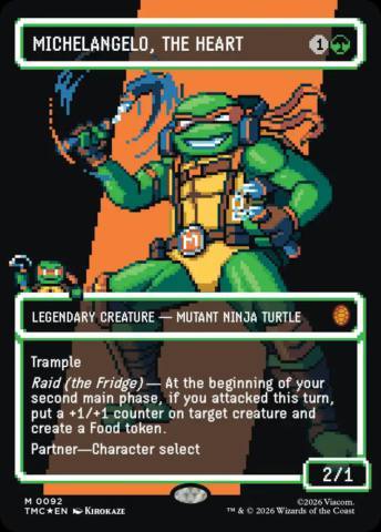 The Teenage Mutant Ninja Turtles Magic set includes a deck inspired by the videogames