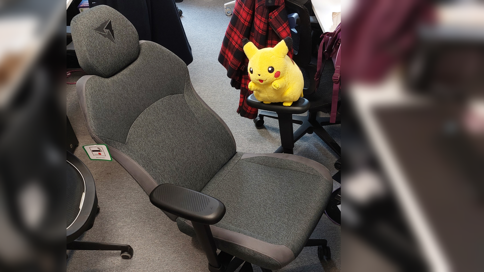 The ThunderX3 Solo 360 Loft Air gaming chair from various angles.