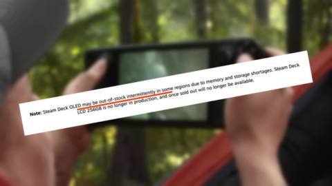 Valve blames dwindling Steam Deck supplies on RAM and storage shortages as AI-driven demand further threatens games industry