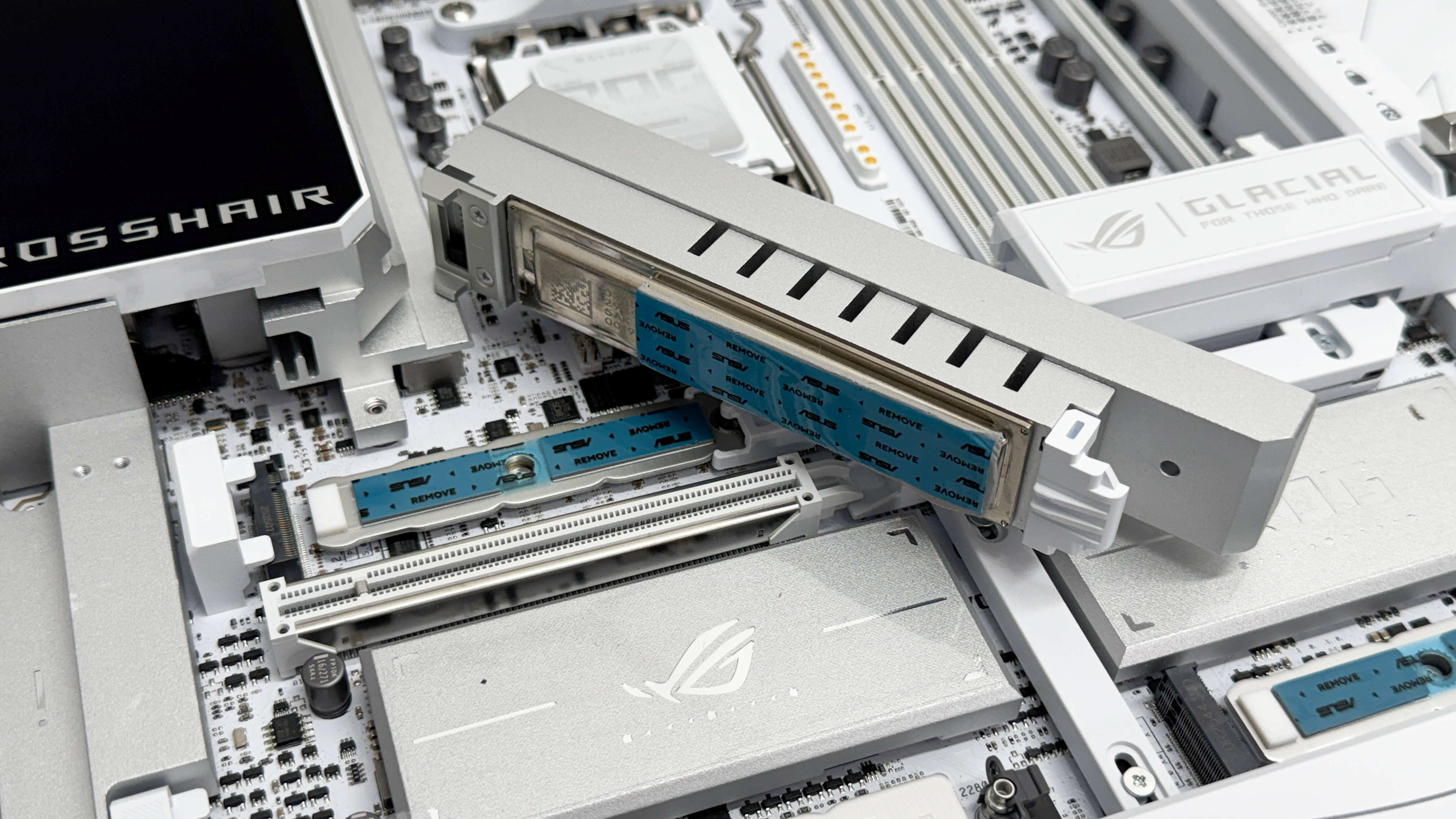 Asus ROG Crosshair X870E Glacial motherboard