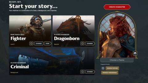 D&D Beyond’s slick new online character creator lets you make a hero in seconds