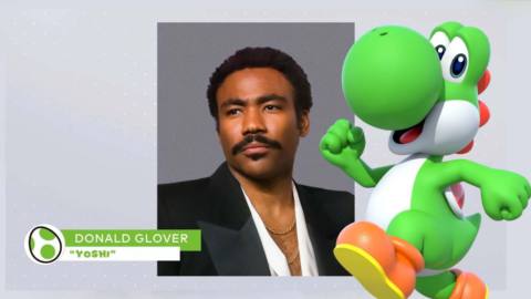 Donald Glover Is Playing Yoshi In Super Mario Galaxy Movie