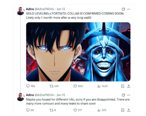 Epic Games is suing one of its former contract workers, alleging that he is notorious Fortnite leaker AdiraFN