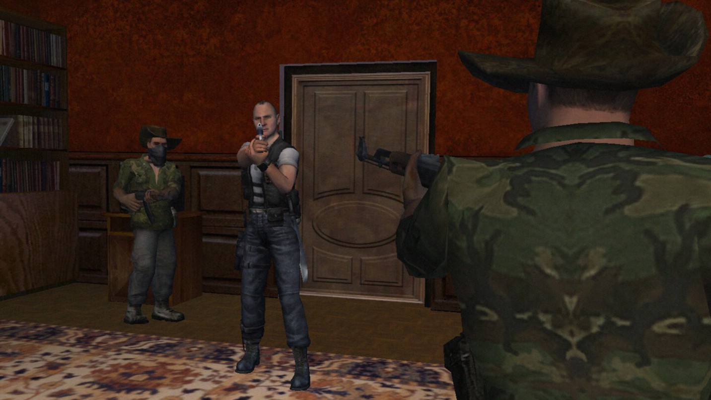 Two men face off with guns in Boiling Point