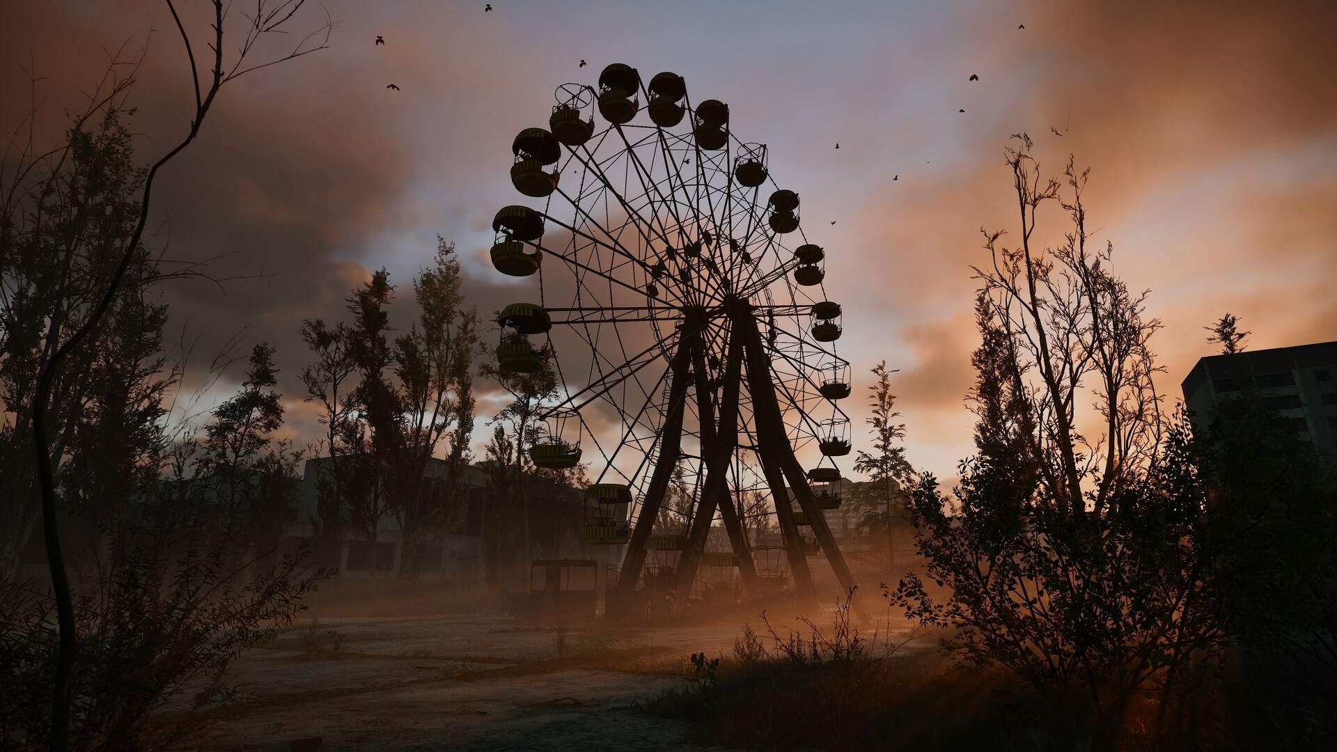 A ferris wheel in Stalker