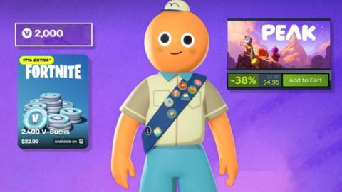 Fortnite Adds Peak Skins That Cost Twice As Much As The Indie Game