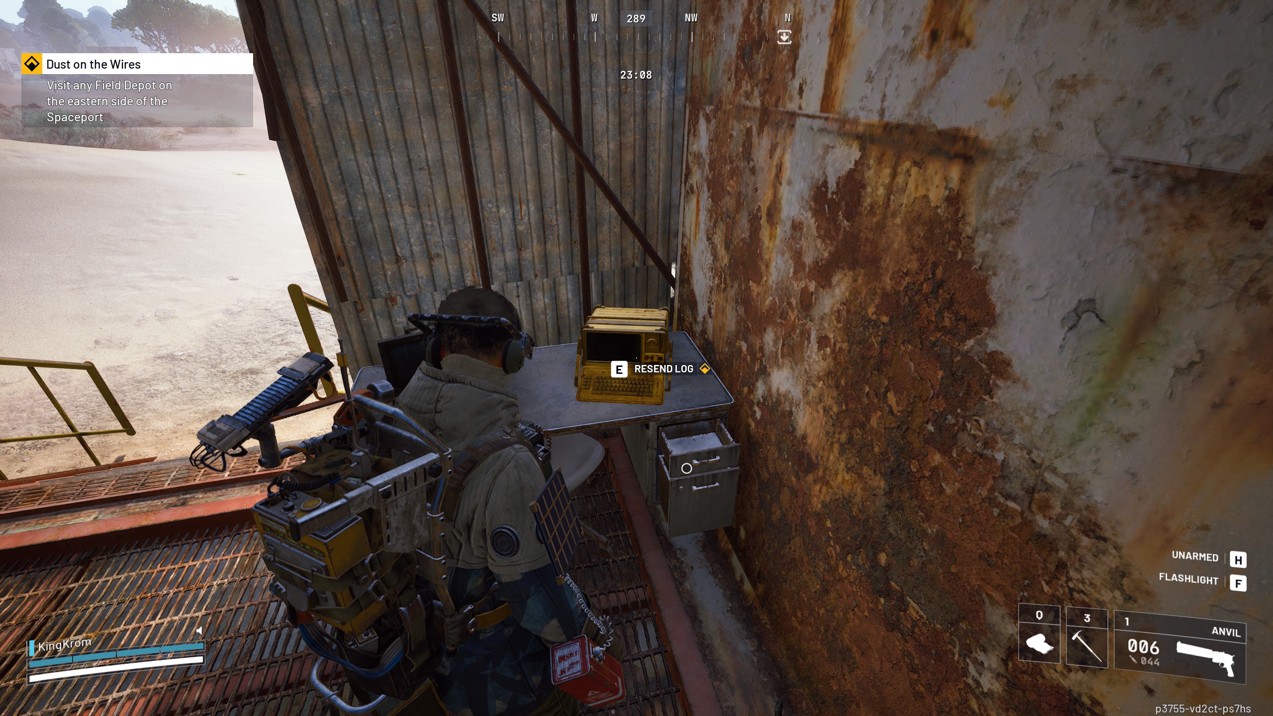 Arc Raiders Dust on the Wires - Terminal