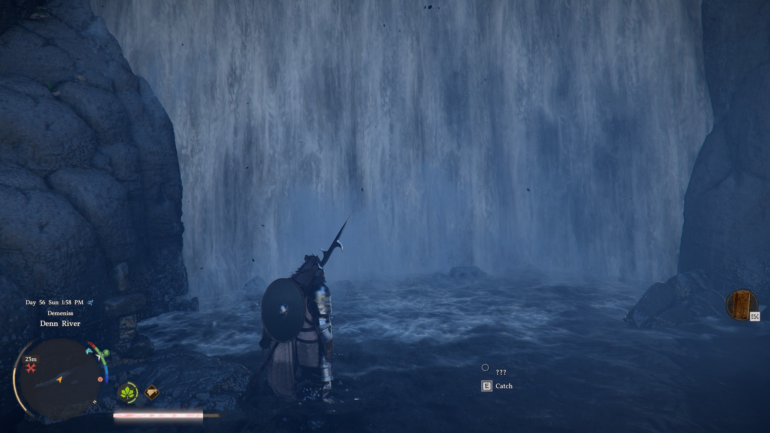 Crimson Desert Frostcursed Armor - Waterfall