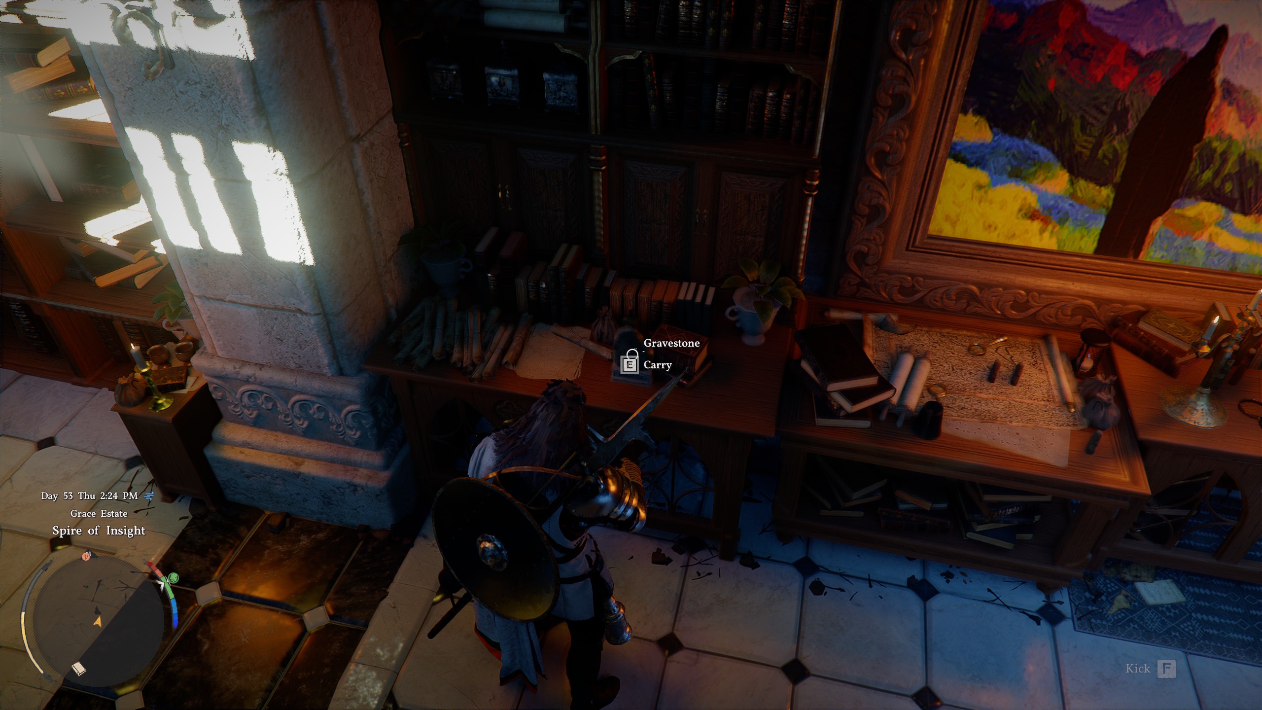 Crimson Desert Spire of Insight - Gravestone