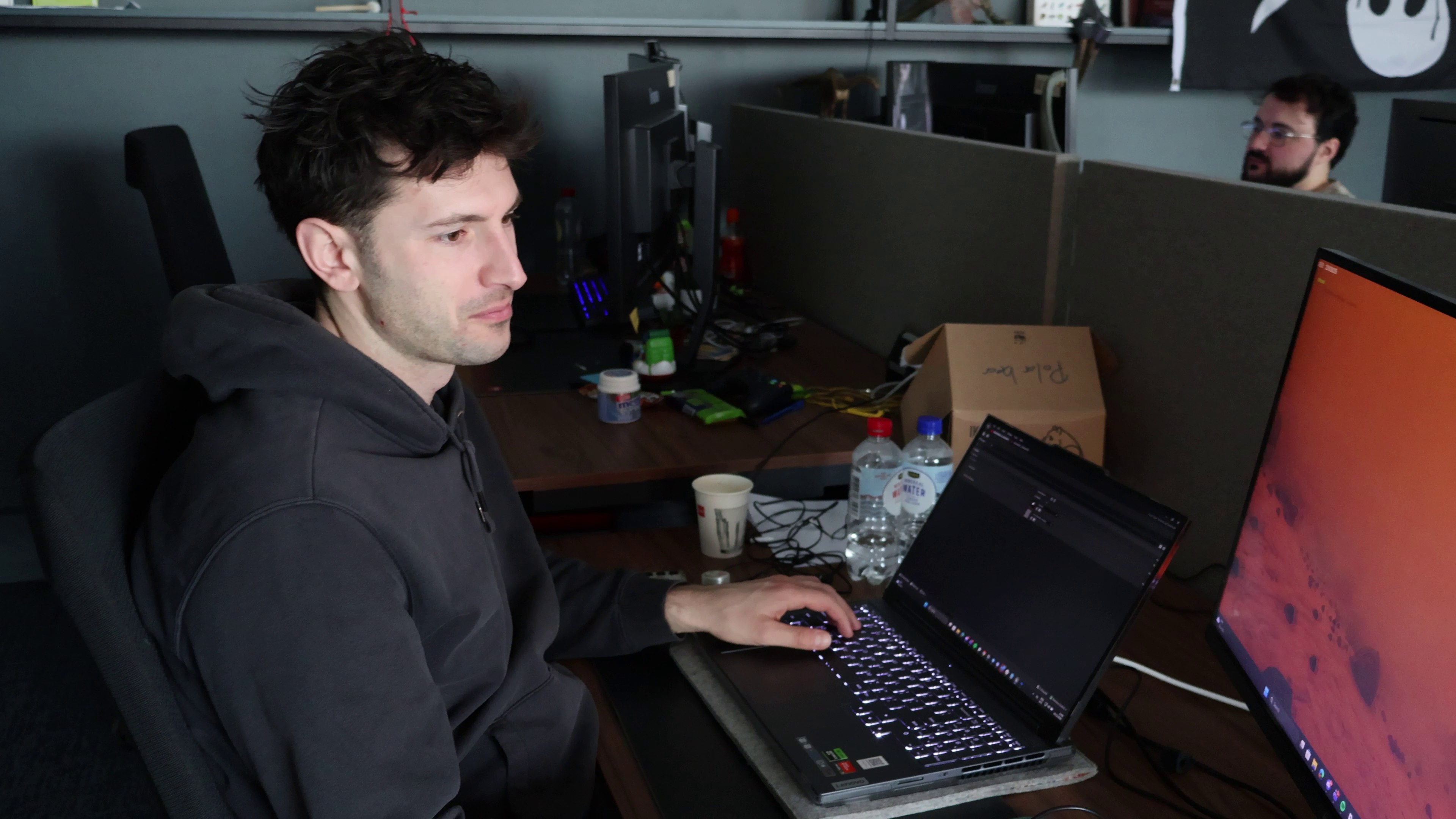 A dev works on a sandstorm mod.