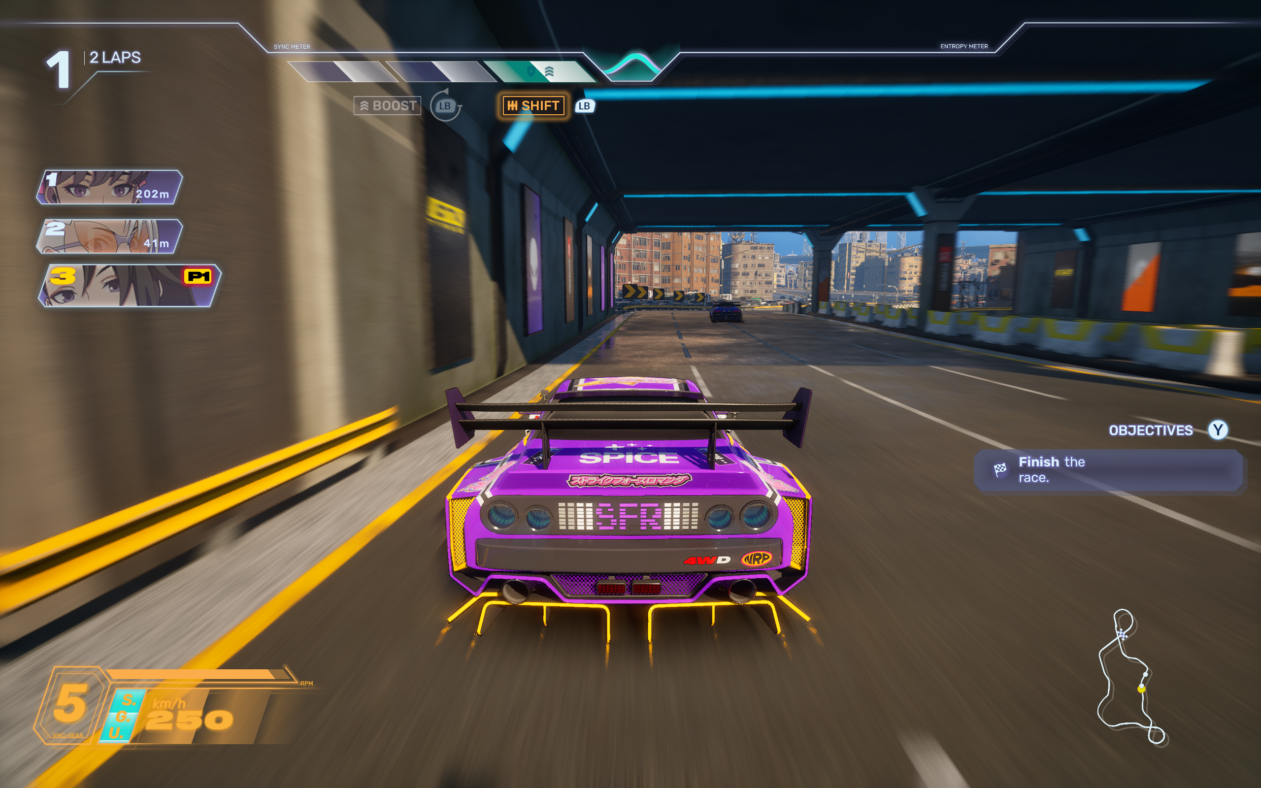 Screamer zooming down highway