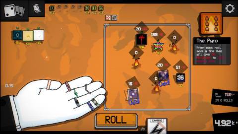 This dice-rolling roguelite is like Balatro on steroids, and its bosses are pure evil