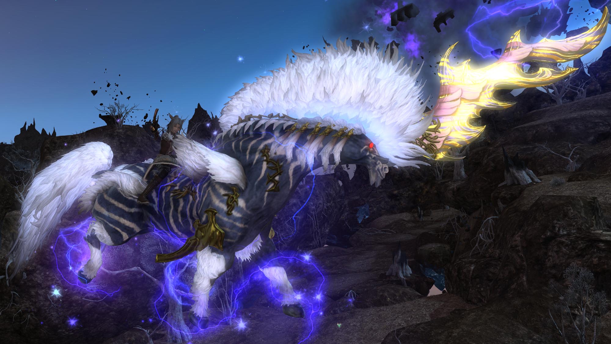 The Final Fantasy XIV mount, Ixion