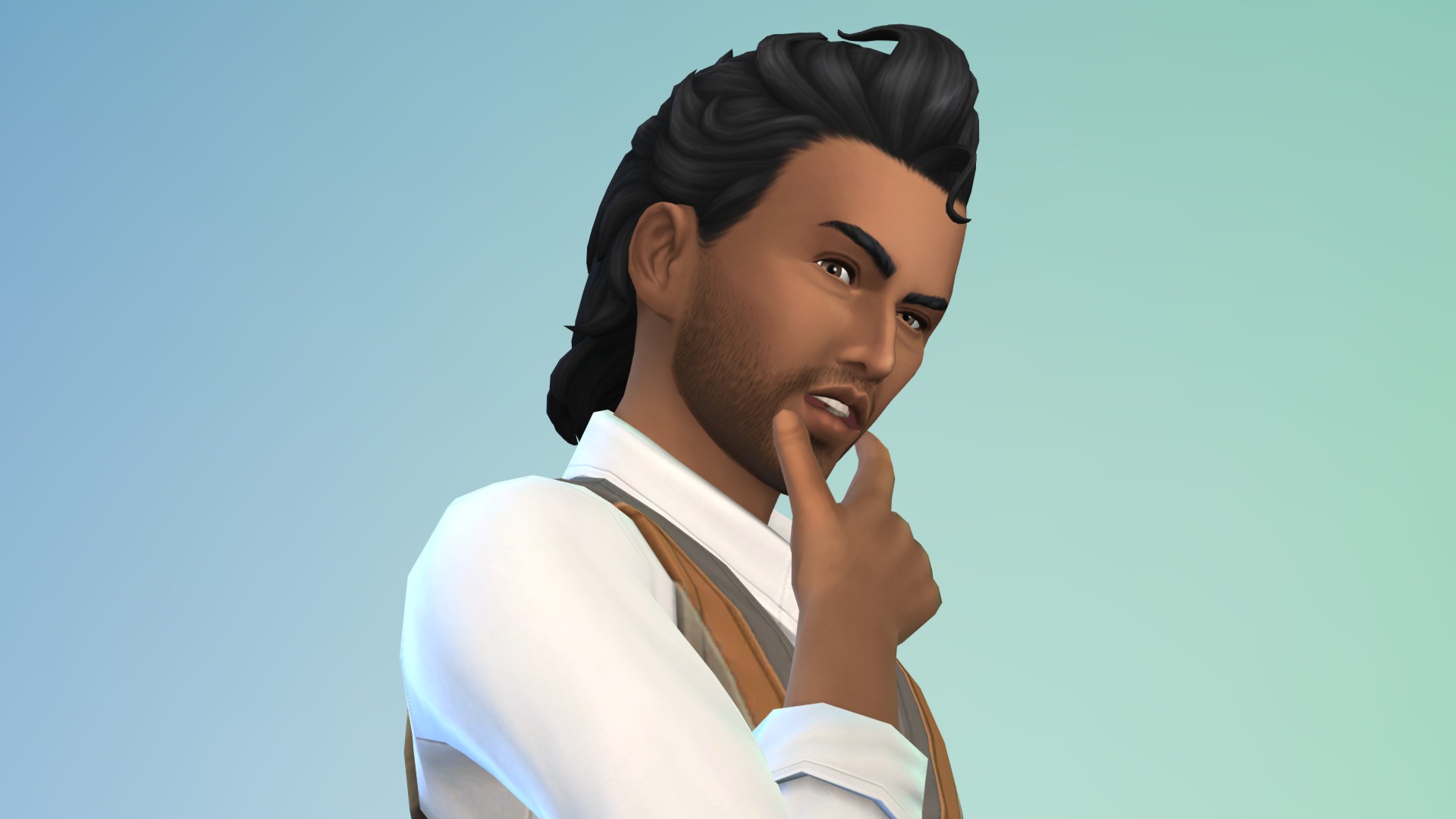 The Sims 4 Life & Death - A skeptical sim