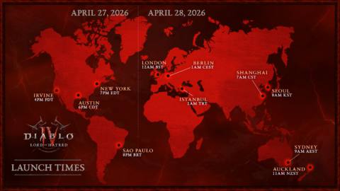 Here’s the Diablo 4: Lord of Hatred release time for your region