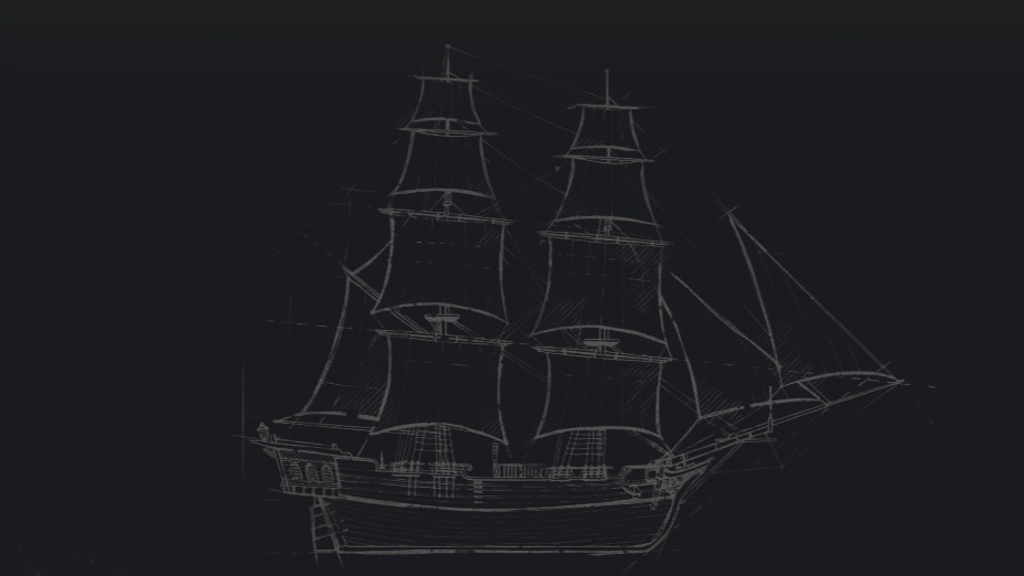 The plans for a Windrose ship, the Brig