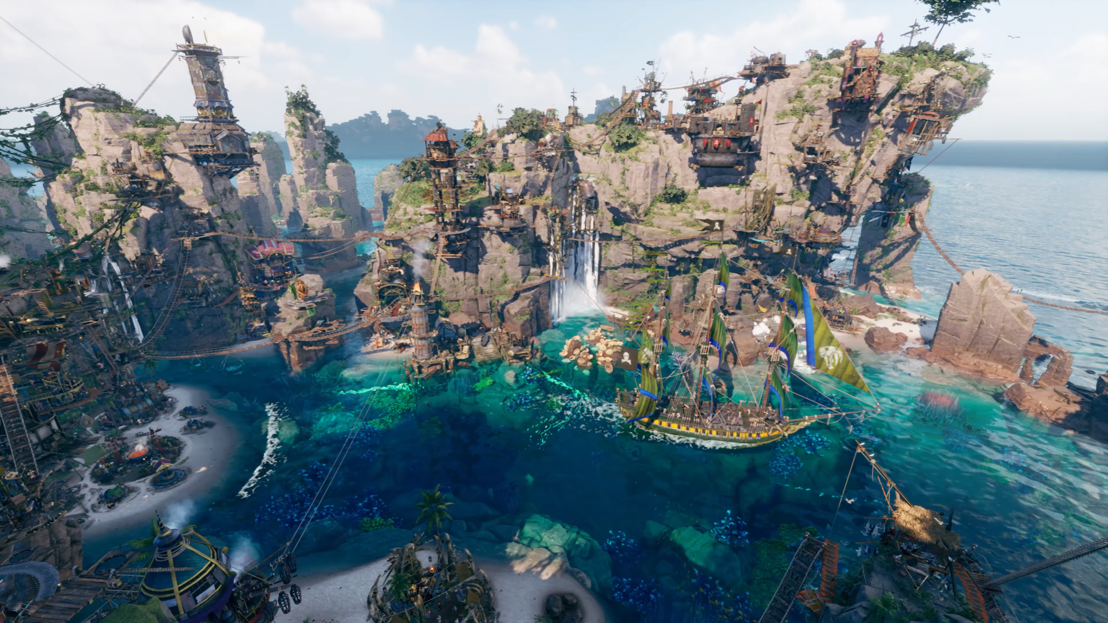 A pirate city builder