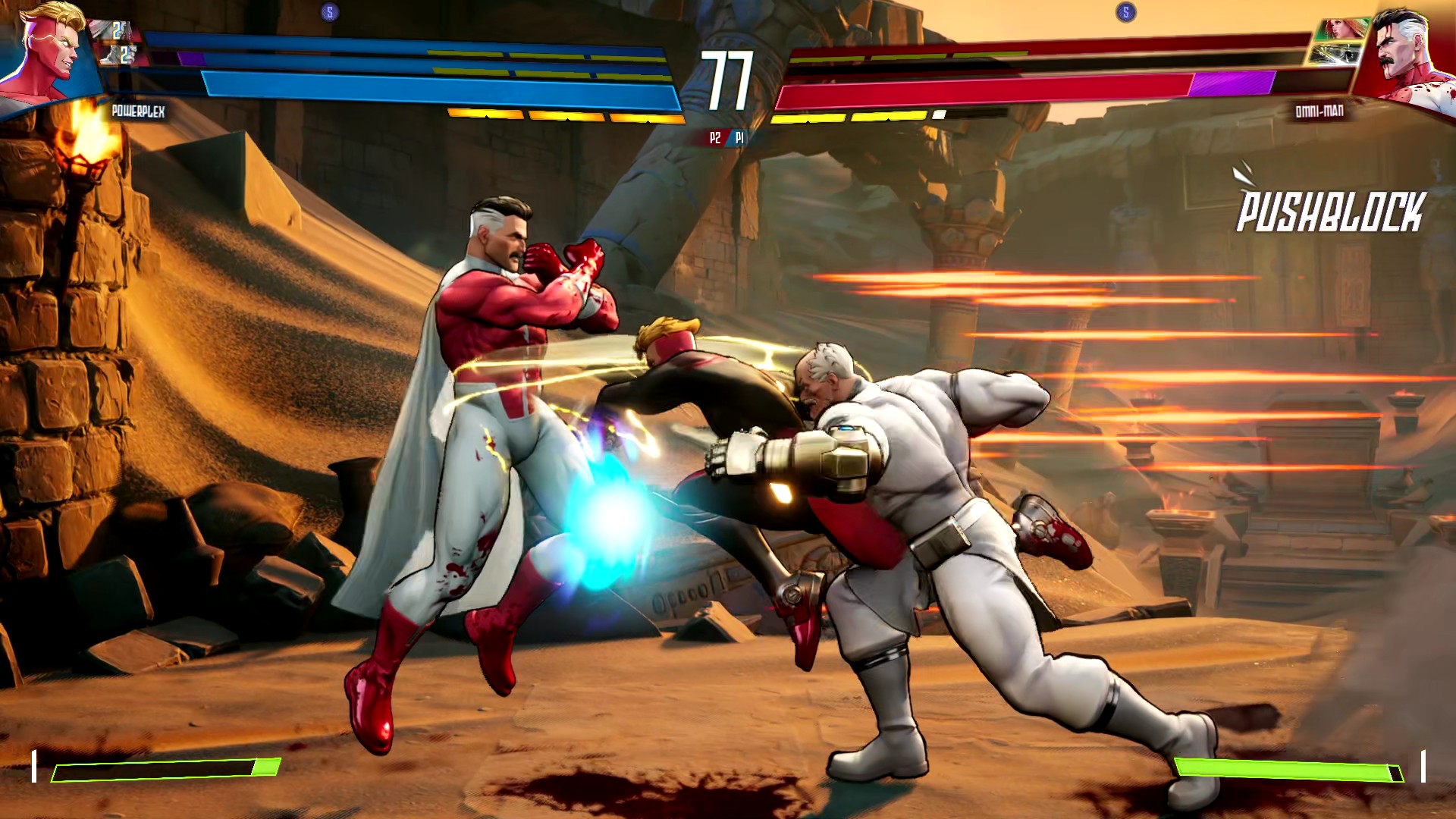 Invincible Vs fighting game