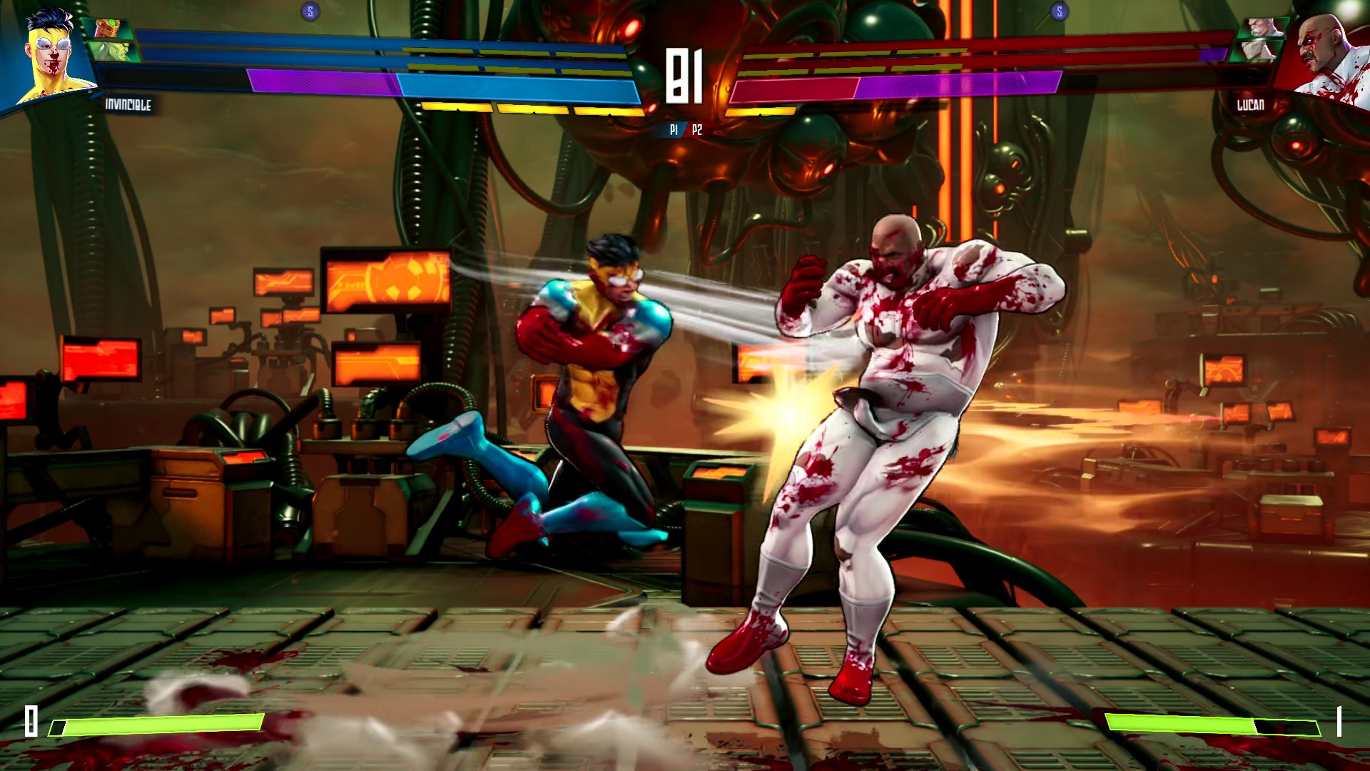 Invincible Vs fighting game