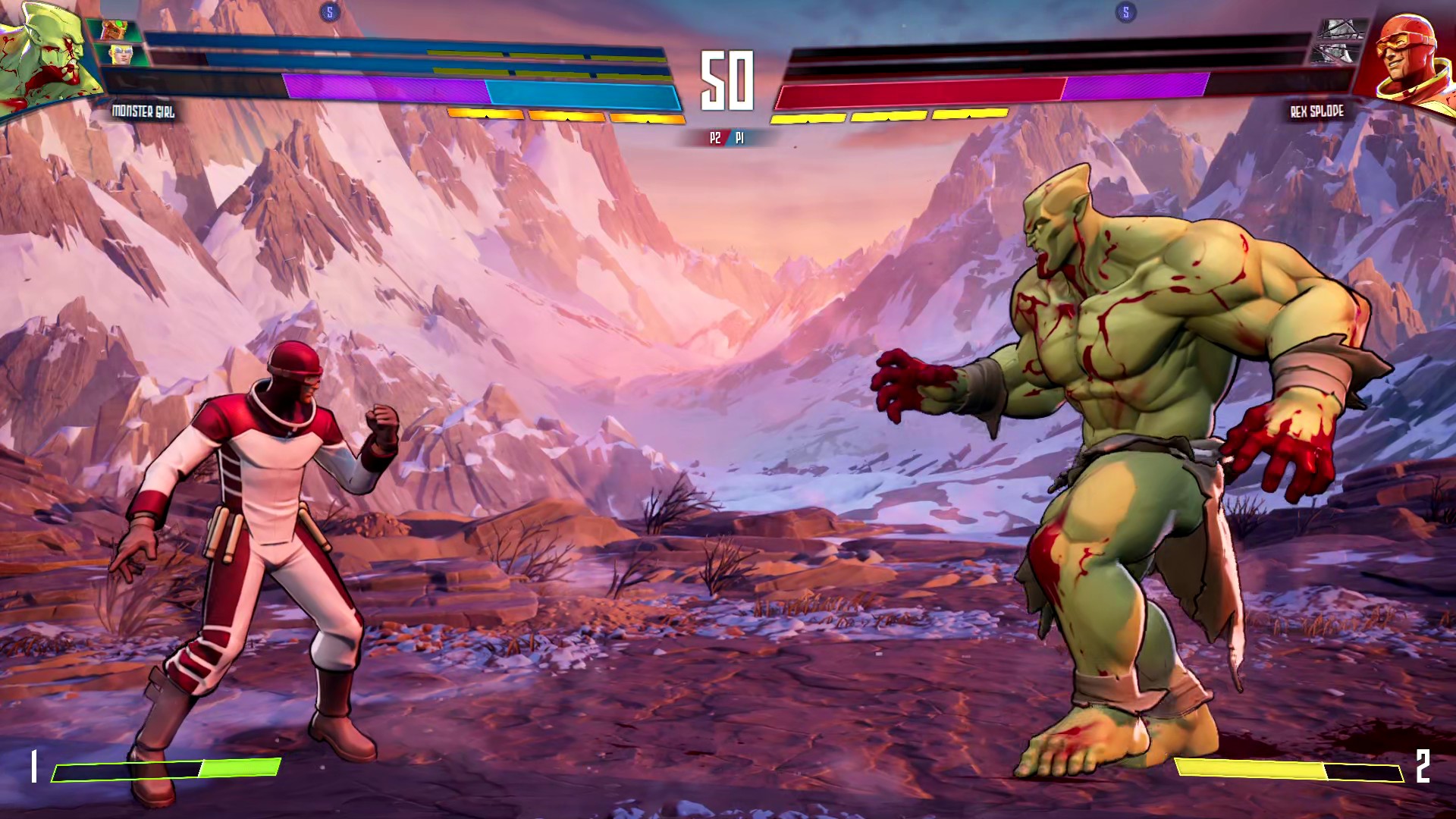 Invincible Vs fighting game