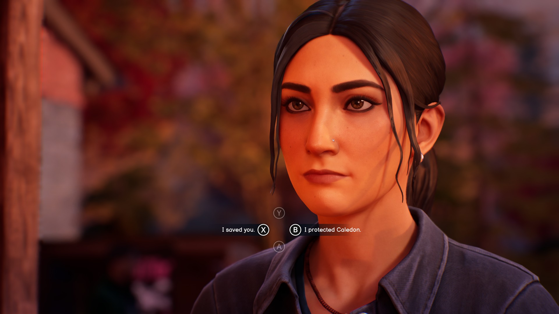 Safi looking pensive.