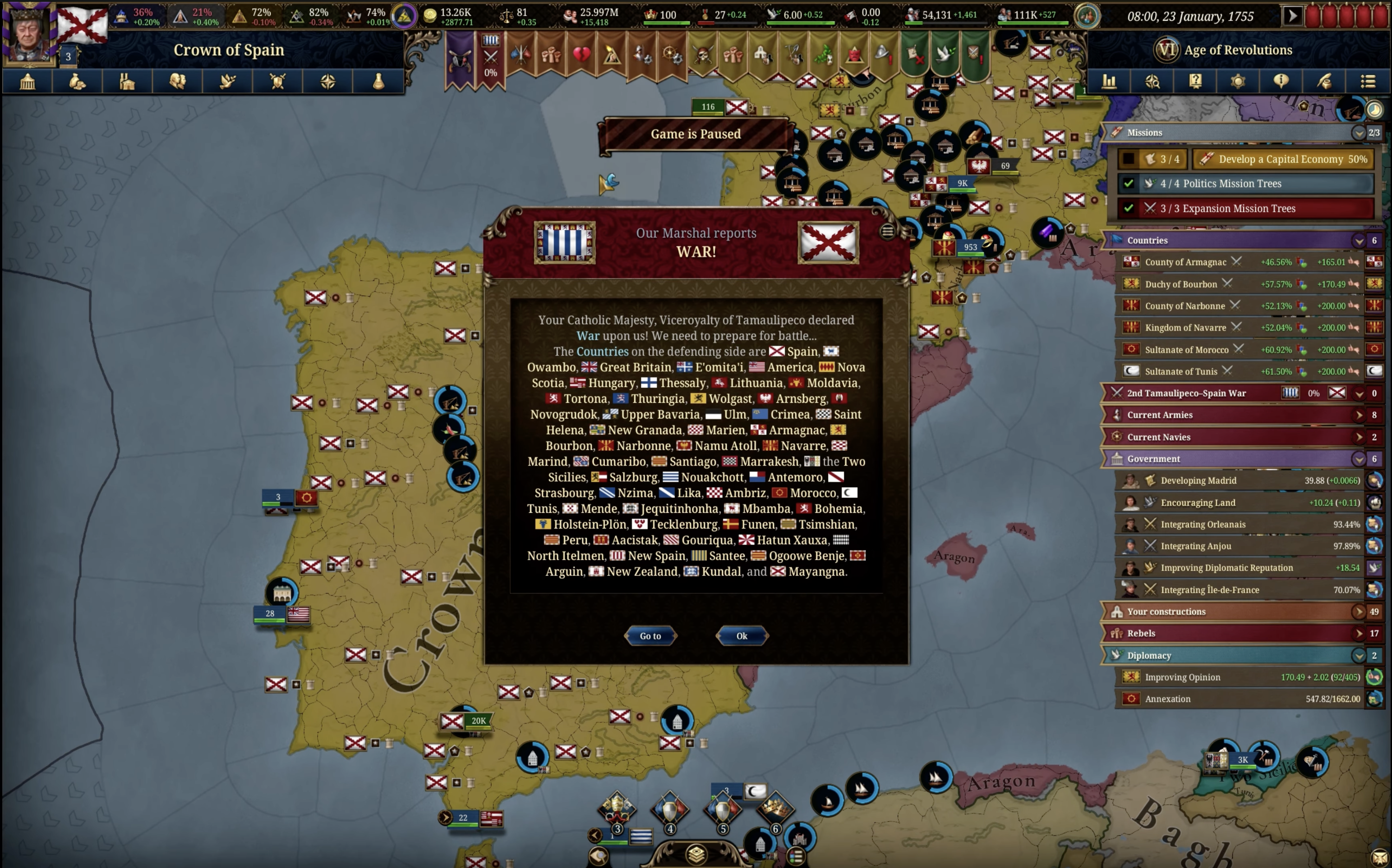 Europa Universalis 5 screenshot
