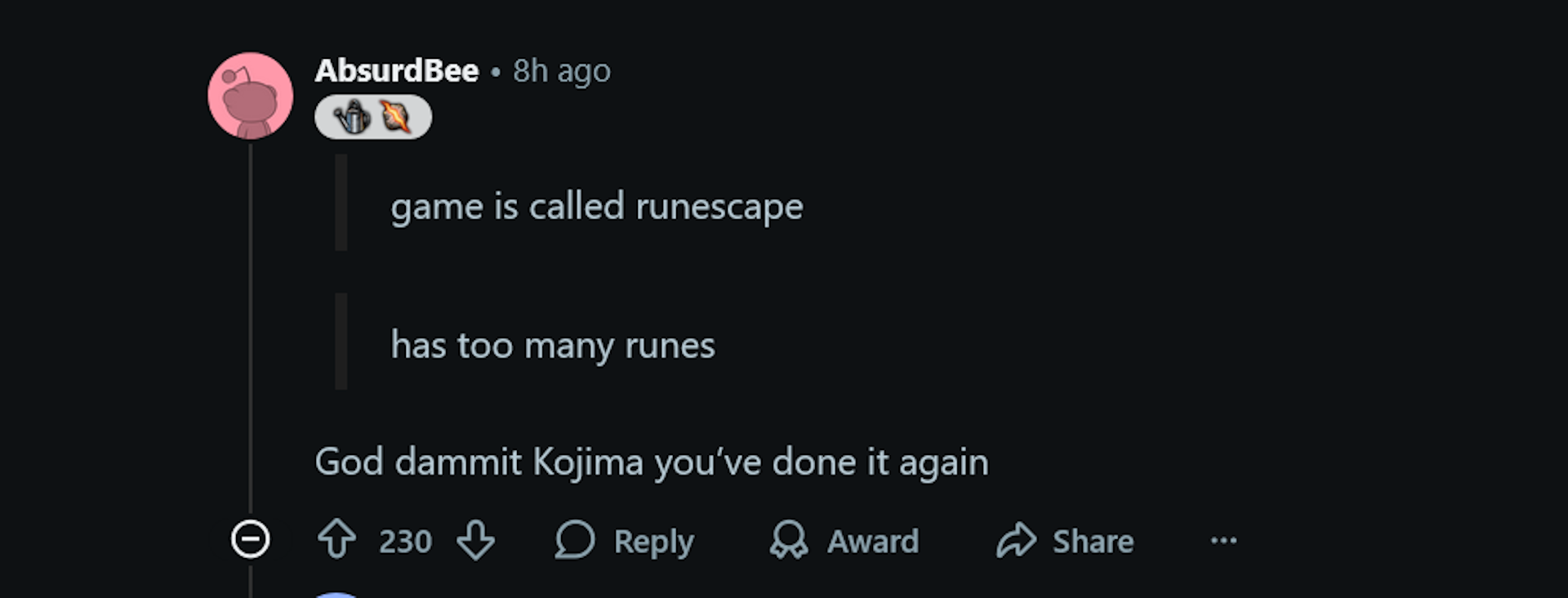 God dammit Kojima you've done it again