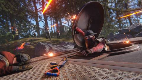 Rust is getting hydro power through water wheels that can also be powered by humans: ‘Before you ask, yes, you can force handcuffed players into them’
