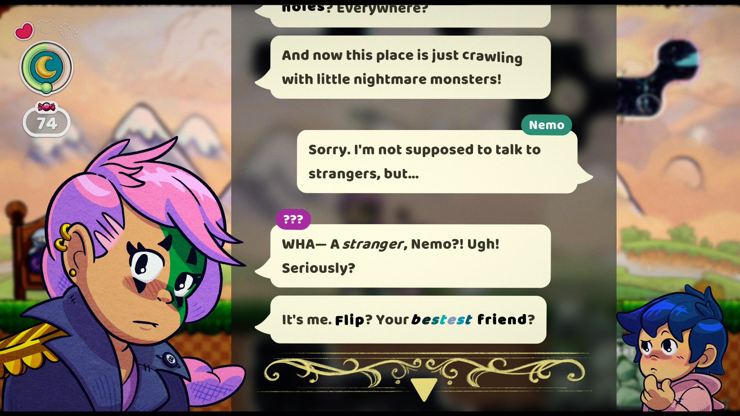 Little Nemo and the Guardians of Slumberland, a 2D hand-drawn metroidvania