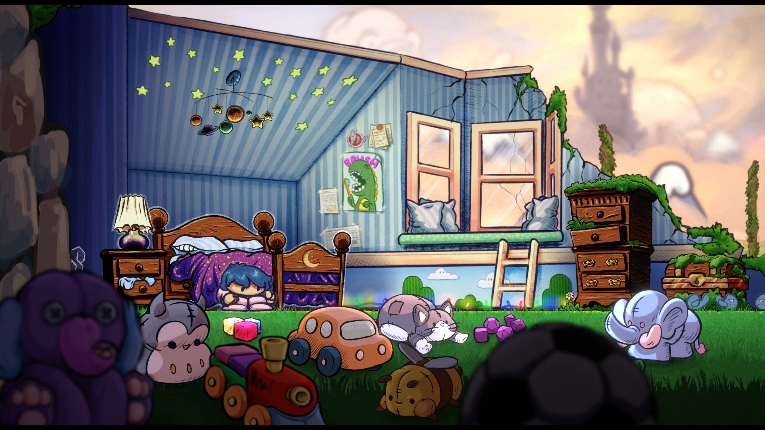 Little Nemo and the Guardians of Slumberland, a 2D hand-drawn metroidvania