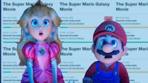 The Super Mario Galaxy Movie breaks records with $34m opening despite “unfavourable” reviews