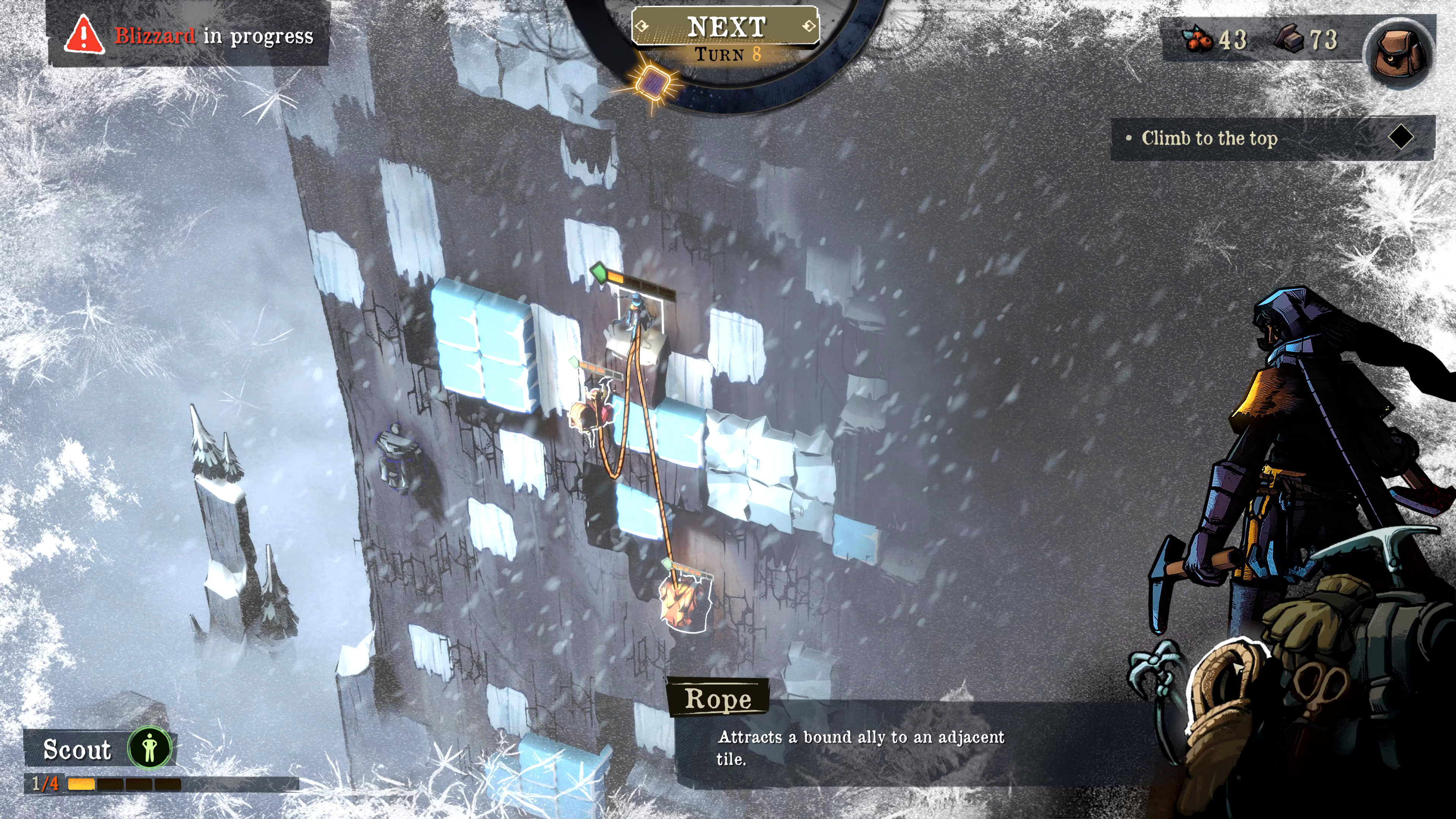 Ascenders: Beyond the Peak screen