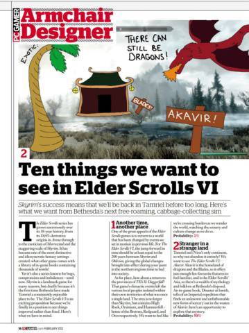 14 years ago we published our Elder Scrolls 6 wishlist, and honestly? It still holds up