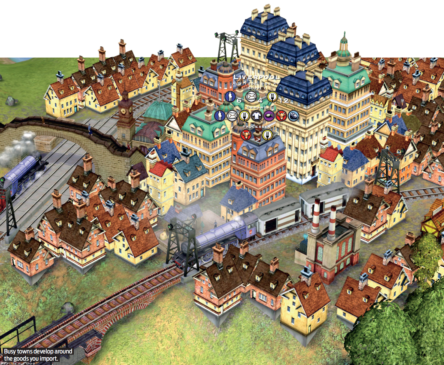 Sid Meier's Railroads, a 2006 rail sim
