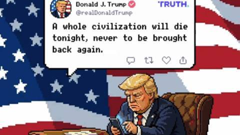 Arcade Cabinets For A Satirical Trump RPG Have Appeared In Washington D.C.